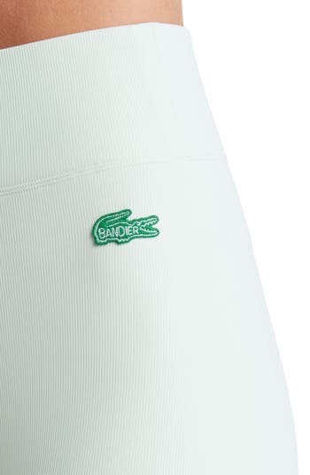 Women's Lacoste x Bandier Ribbed Leggings - Women's Pants & Leggings - New  In 2024