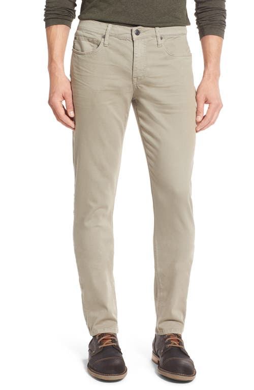 Shop Joe's Slim Fit Five-pocket Pants In Mushroom