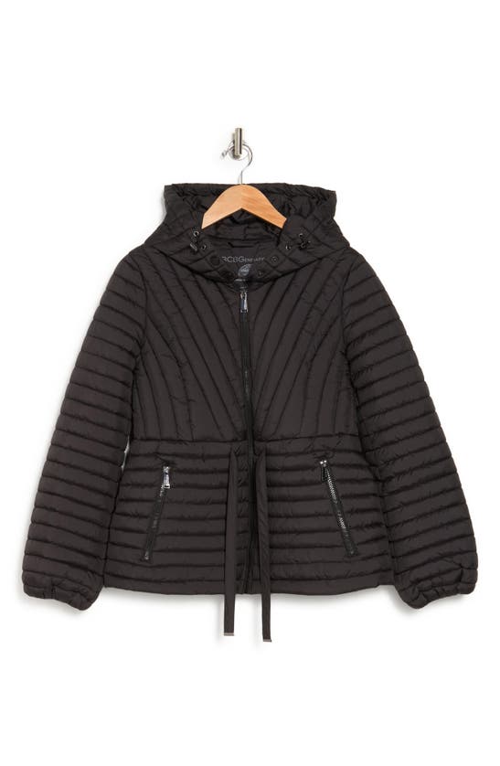 Bcbg black outlet puffer jacket