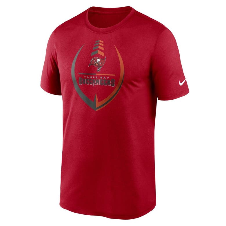 Men's Nike Red Tampa Bay Buccaneers Logo Essential Legend