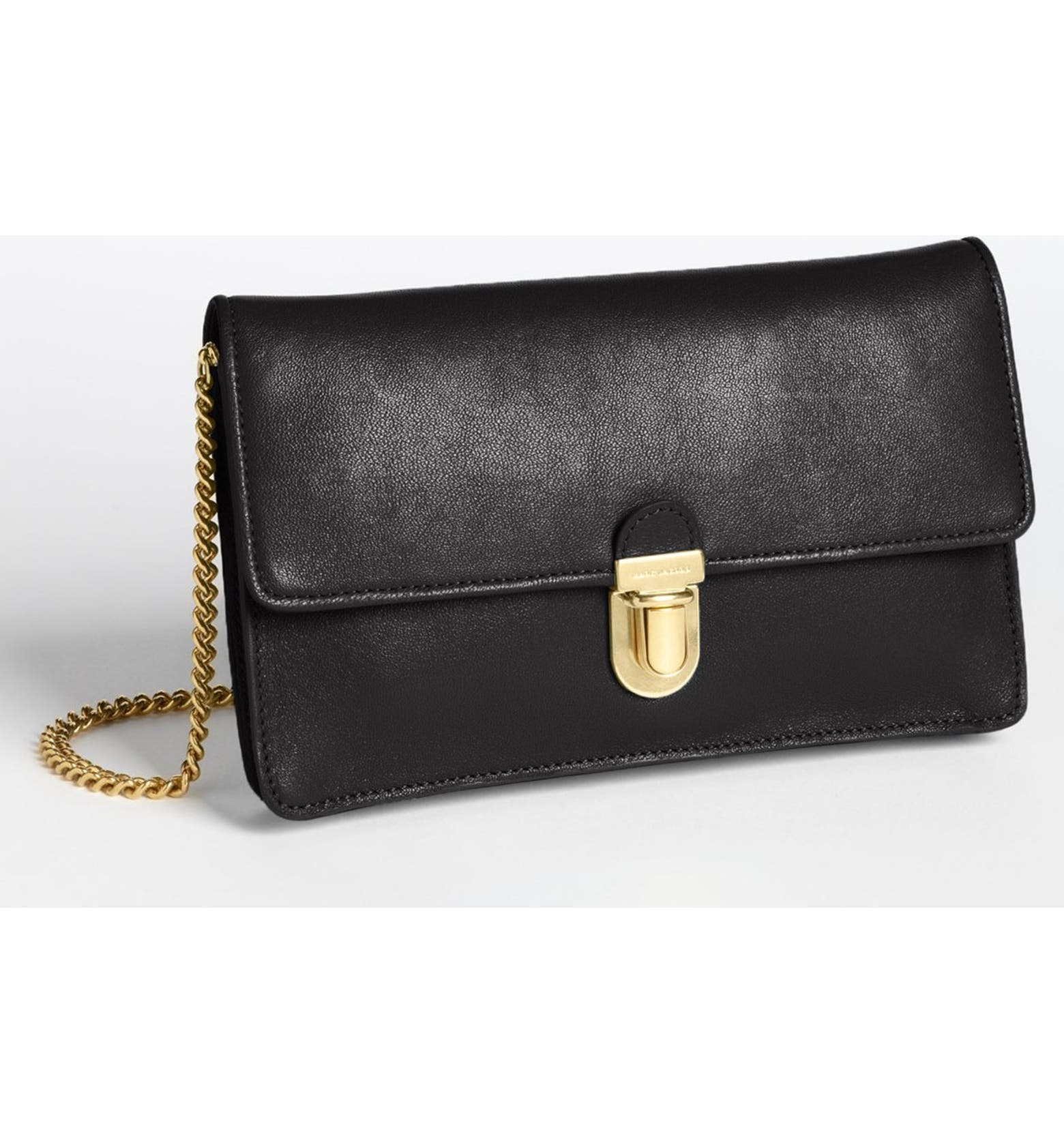 MARC JACOBS Leather Clutch | Nordstrom