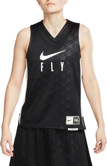 Nike Basketball standard issue reversible tank top in black