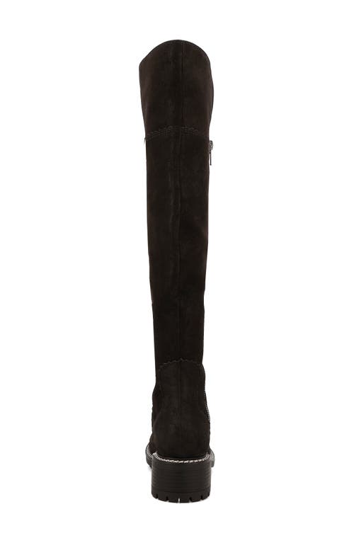 Mia Women's Pike Lug Sole Tall Boots In Black