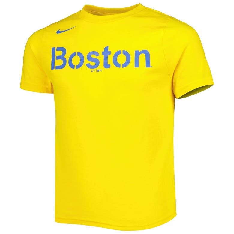 Preschool Nike Xander Bogaerts Gold Boston Red Sox City Connect