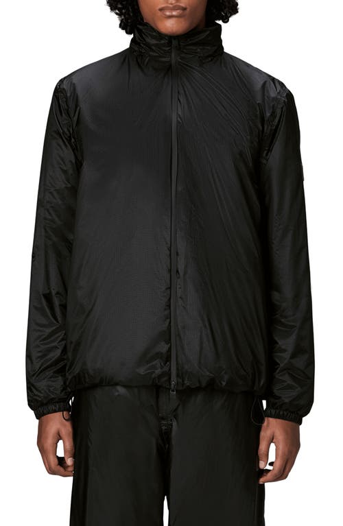 Shop Rains Kauto Insulated Rain Jacket In Black