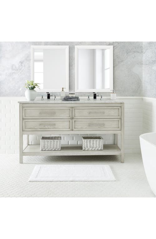 Nautica Peniston Solid Tufted Bath Rug In White