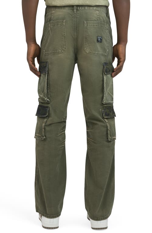 Shop Prps Toshomingo Cargo Pants In Army Green