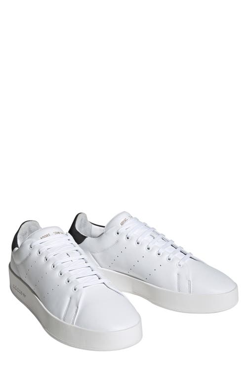 adidas Stan Smith Relasted Sneaker in White/Core Black at Nordstrom, Size 13