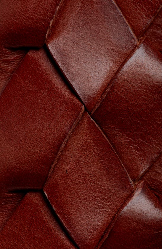 Shop Treasure & Bond Kaylee Braided Leather Belt In Cognac