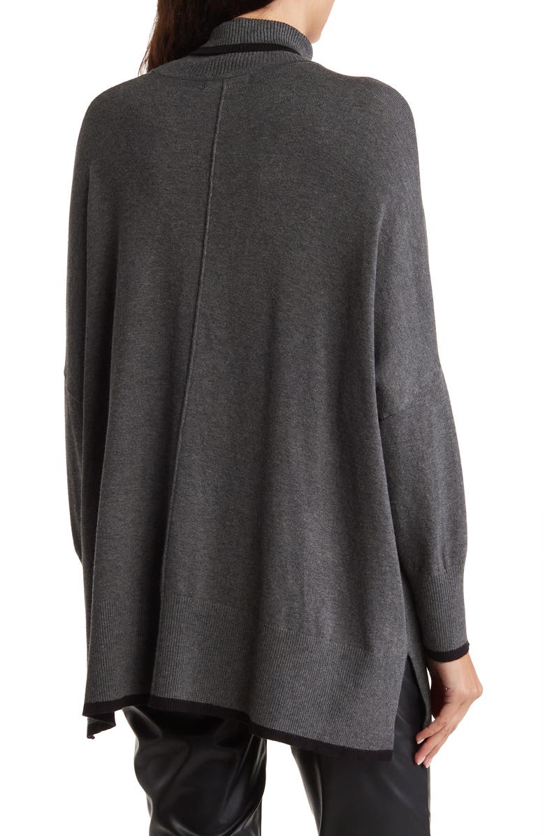 Adrianna Papell Tipped Turtleneck Sweater | Nordstromrack