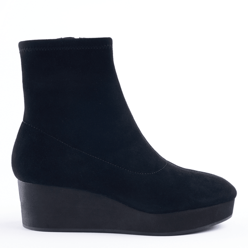 Cecelia New York Gate Wedge Bootie in Black 