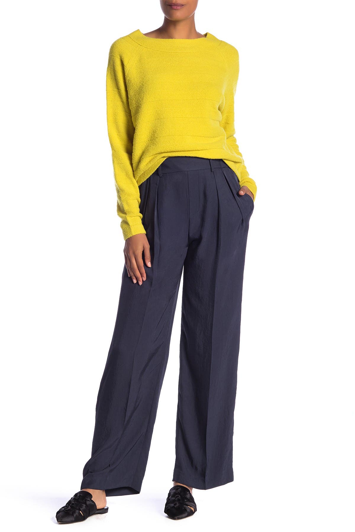 vince high waisted pants