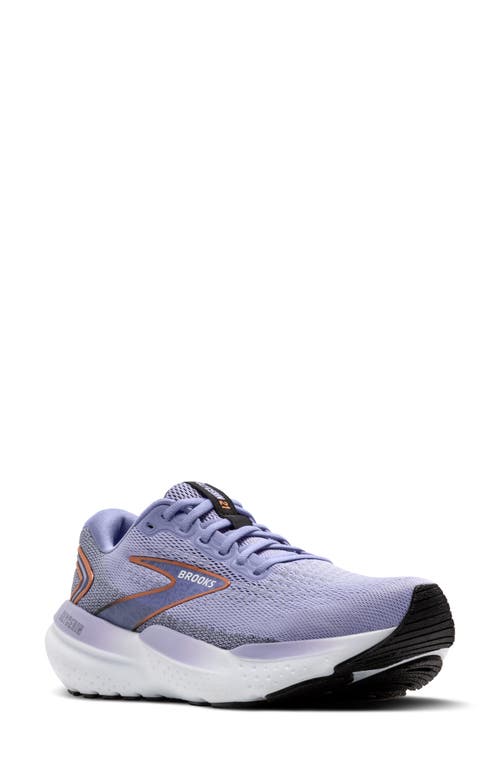 Shop Brooks Glycerin 21 Running Shoe In Lavender/black/copper