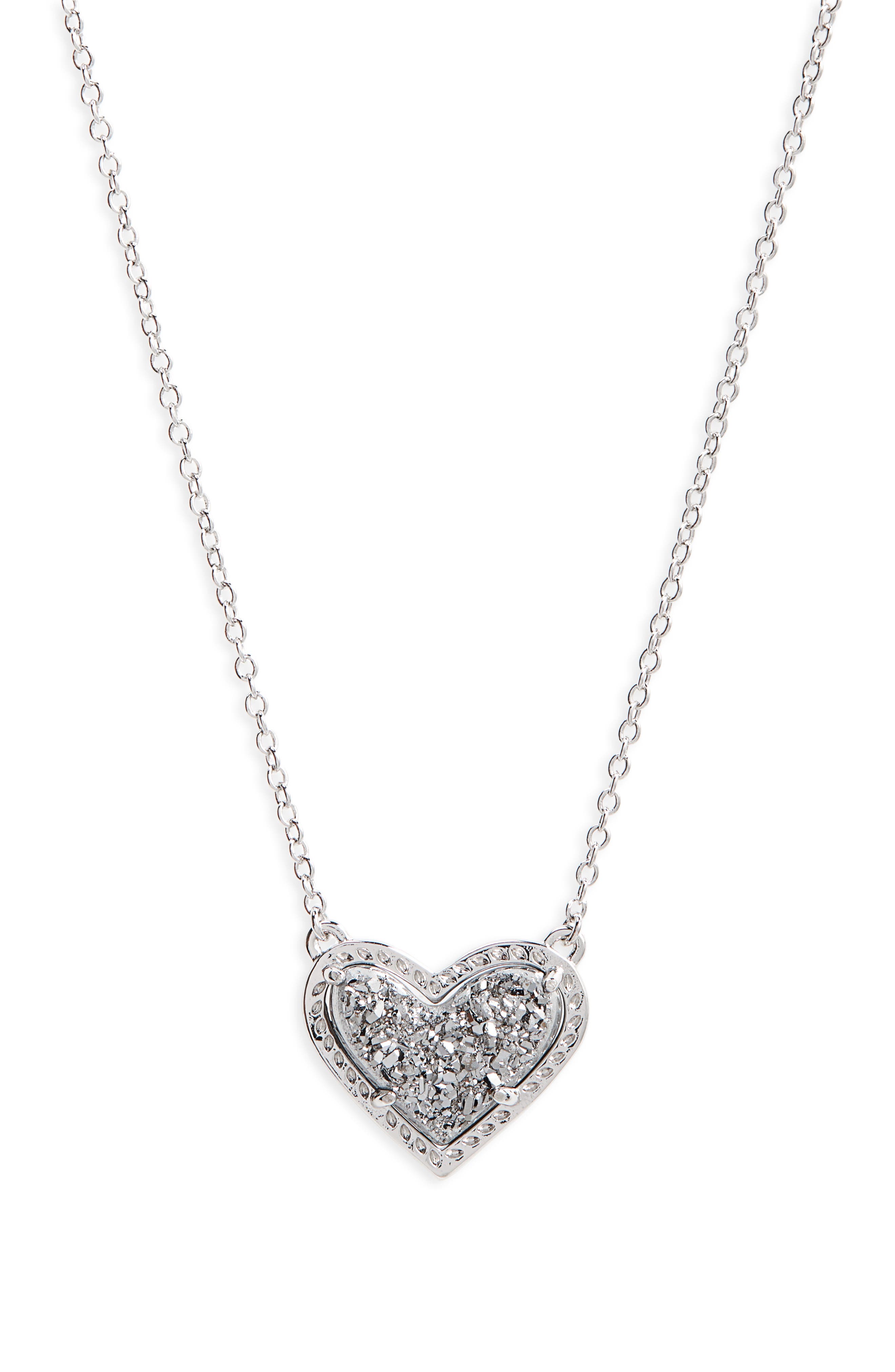 nordstrom kendra scott heart necklace