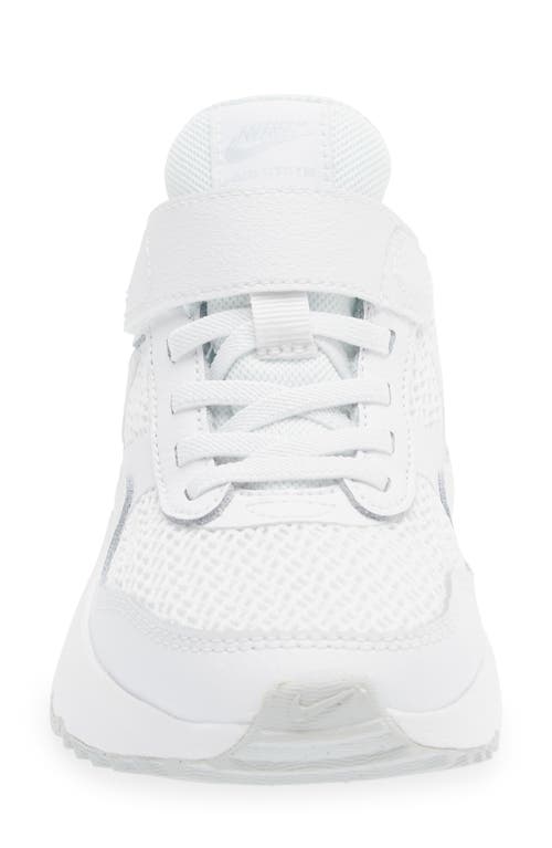 Shop Nike Kids' Air Max Systm Sneaker In White/platinum