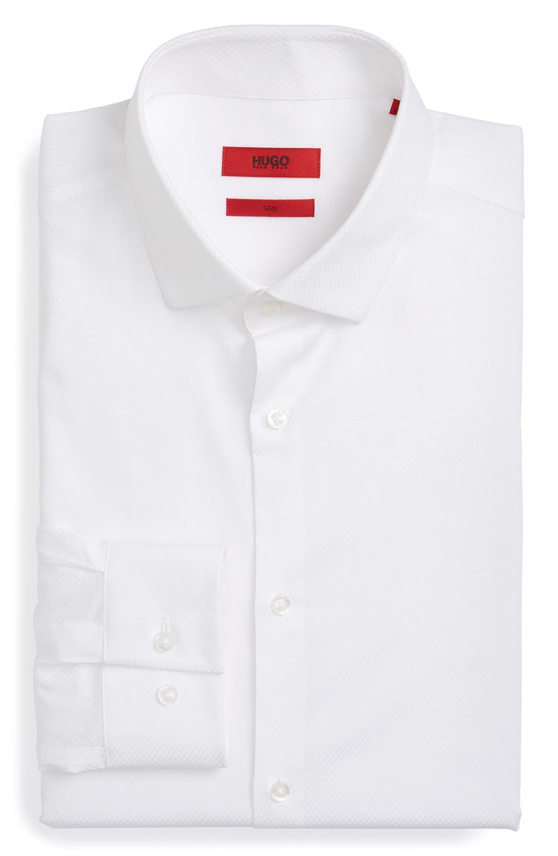 HUGO 'EastonX' Slim Fit Diamond Dress Shirt Nordstrom