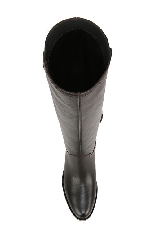 Shop Franco Sarto Padova Knee High Boot In Dark Brown