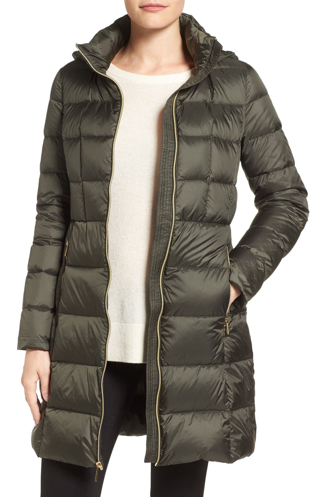 michael kors light down jacket