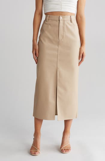5 Pocket Midi Skirt