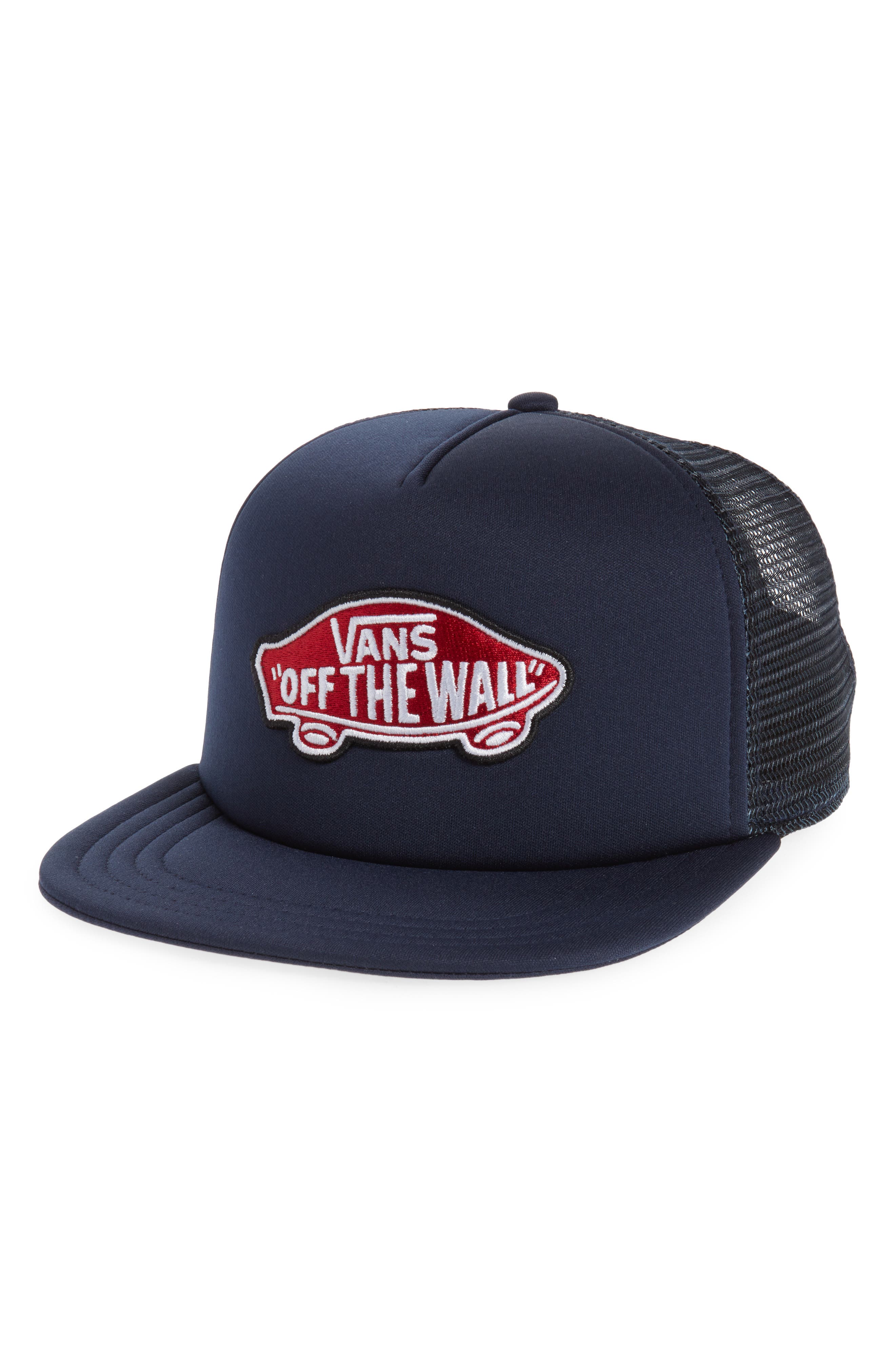 vans flat brim hat