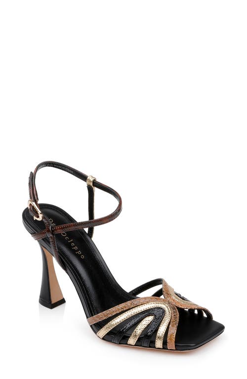 Shop Dee Ocleppo Carmel Ankle Strap Sandal In Black Multi