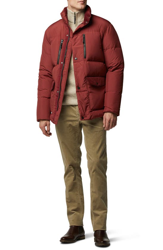 RODD & GUNN OHAU WATER RESISTANT DOWN PUFFER JACKET