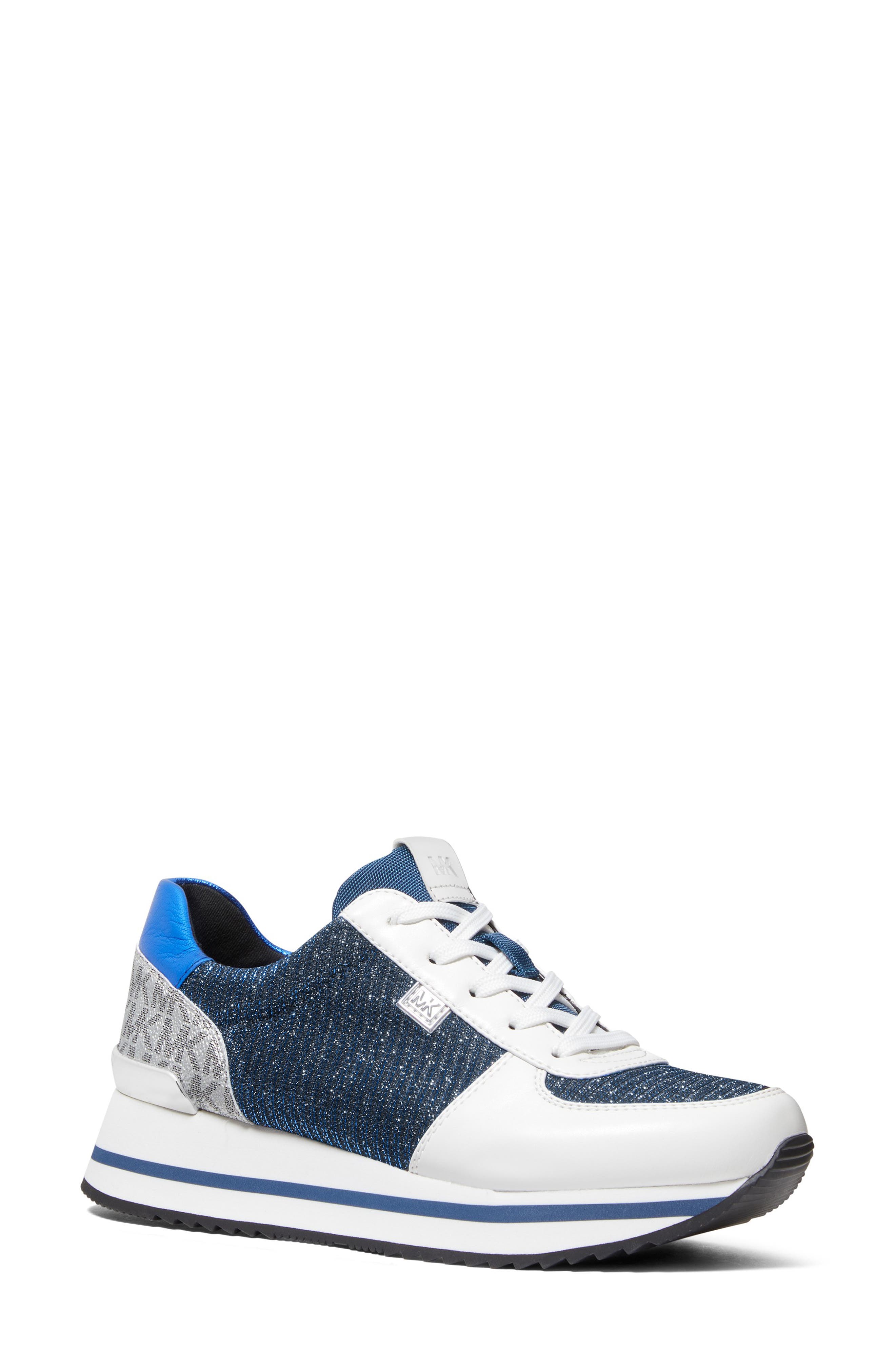 UPC 195512912016 product image for MICHAEL Michael Kors Monique Trainer Sneaker in River Blue at Nordstrom, Size 6. | upcitemdb.com