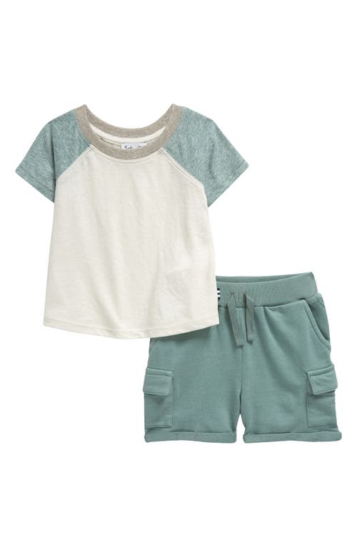 Splendid Seaside Afternoon Raglan T-Shirt & Shorts Set Shore at Nordstrom,