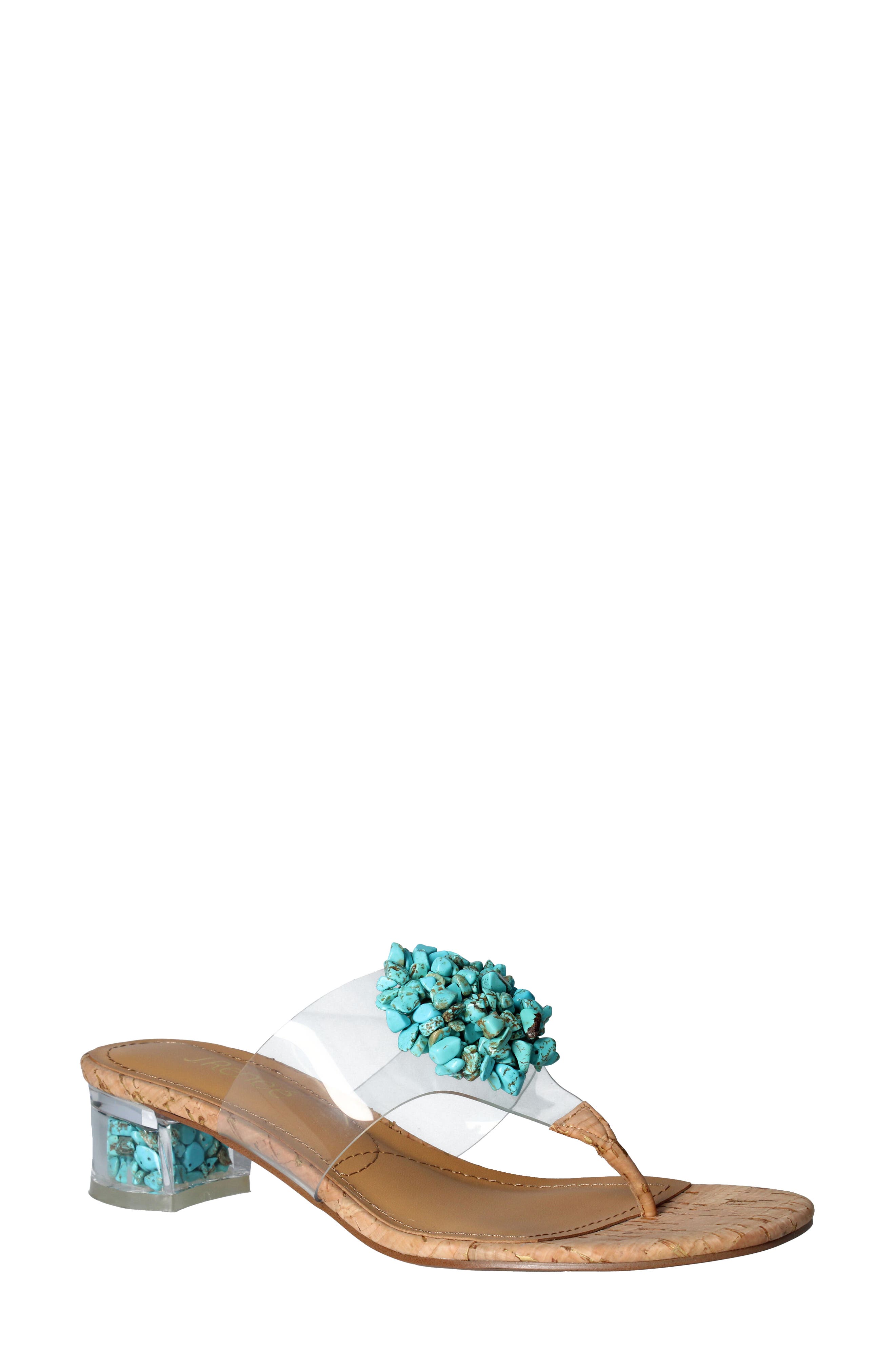 turquoise sandals nordstrom