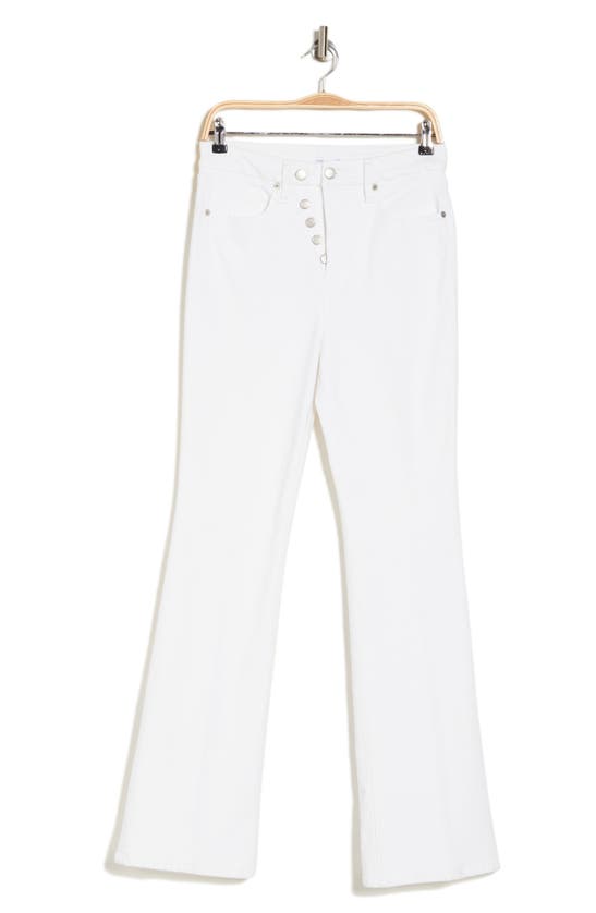Good American Good Classic Bootcut Jeans In White001