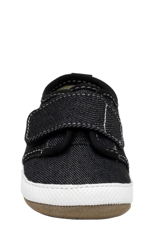 Robeez Jerry Crib Shoe In Black