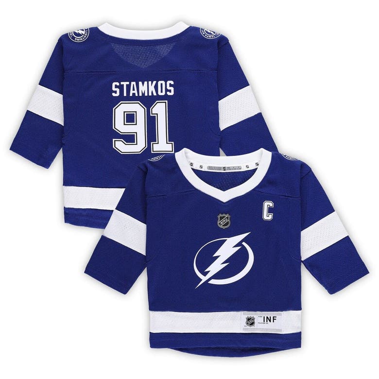 Outerstuff Babies' Infant Steven Stamkos Blue Tampa Bay Lightning Home Replica Player Jersey