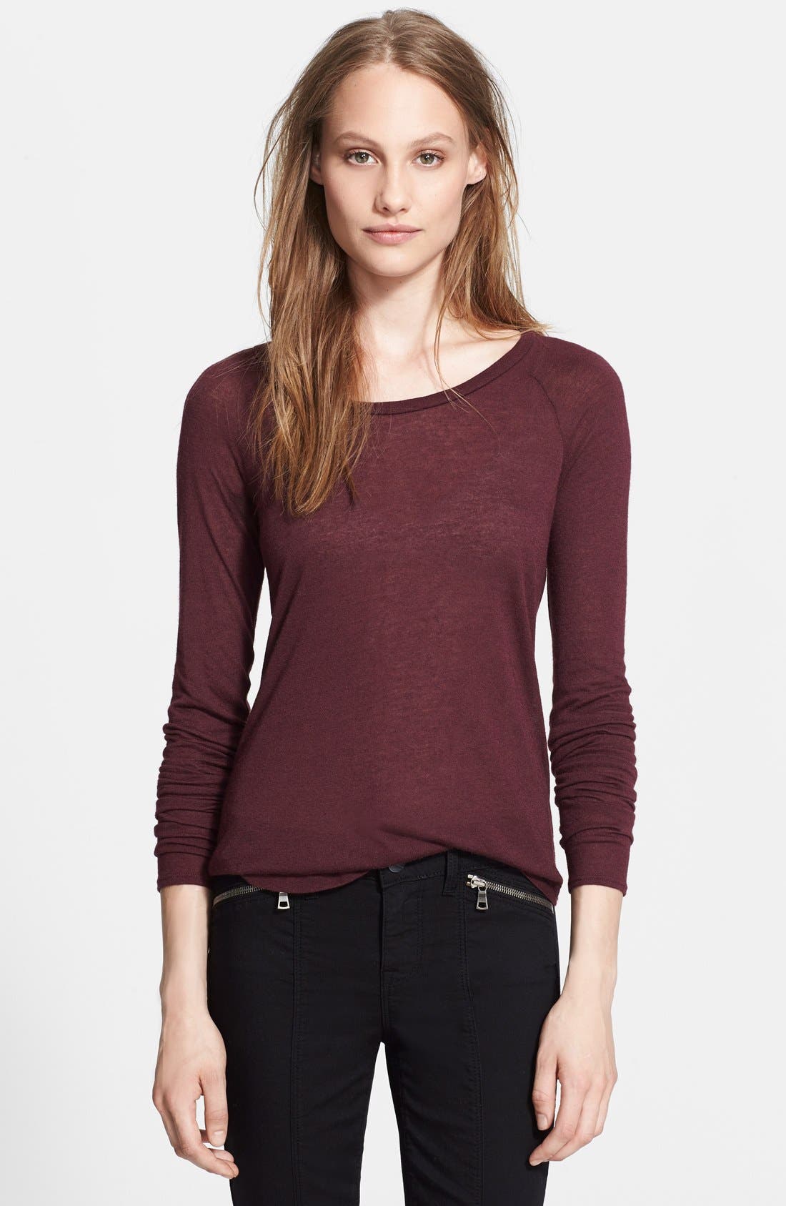 Vince Long Sleeve Raglan Tee Nordstrom