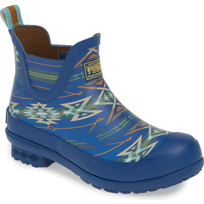 Pendleton Starwatchers Heritage Print Waterproof Chelsea Boot, Blue