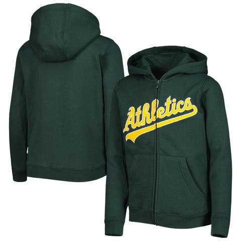 Outerstuff Youth Green/Gold Green Bay Packers Poster Board Full-Zip Hoodie Size: Large