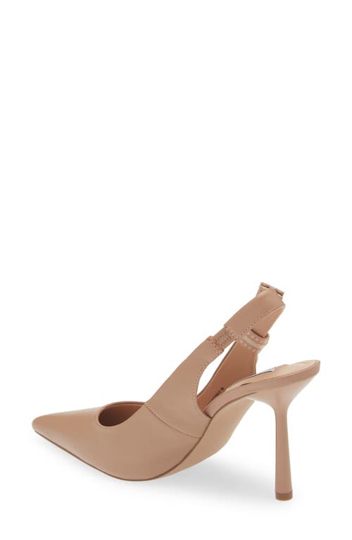 Steve Madden Stefani Slingback Pump In Tan Leather