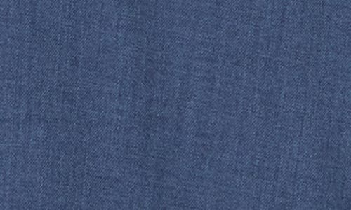 Tom Baine Denim Performance Button-up Shirt In Denim