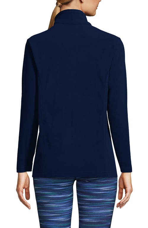 LANDS' END LANDS' END PLUS SIZE ANYWEATHER FLEECE QUARTER ZIP PULLOVER 