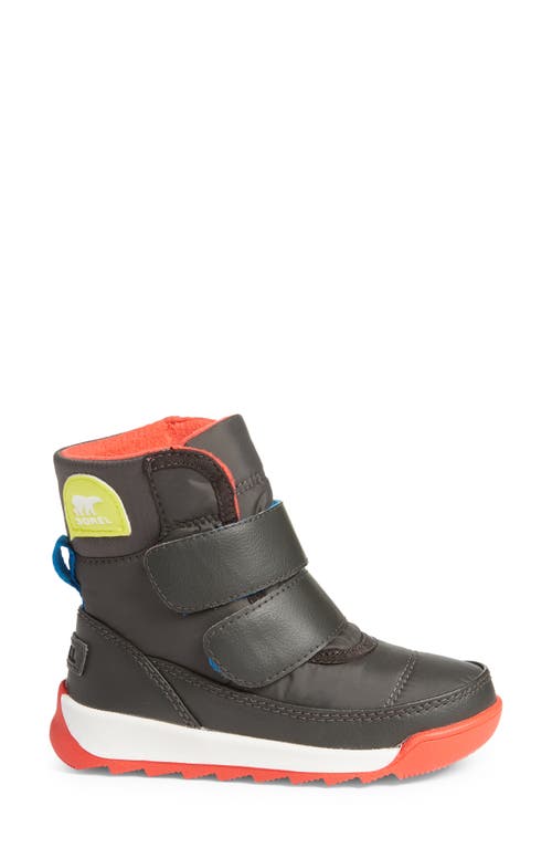 Shop Sorel Whitney™ Ii Short Waterproof Insulated Boot In Jet/poppy Red