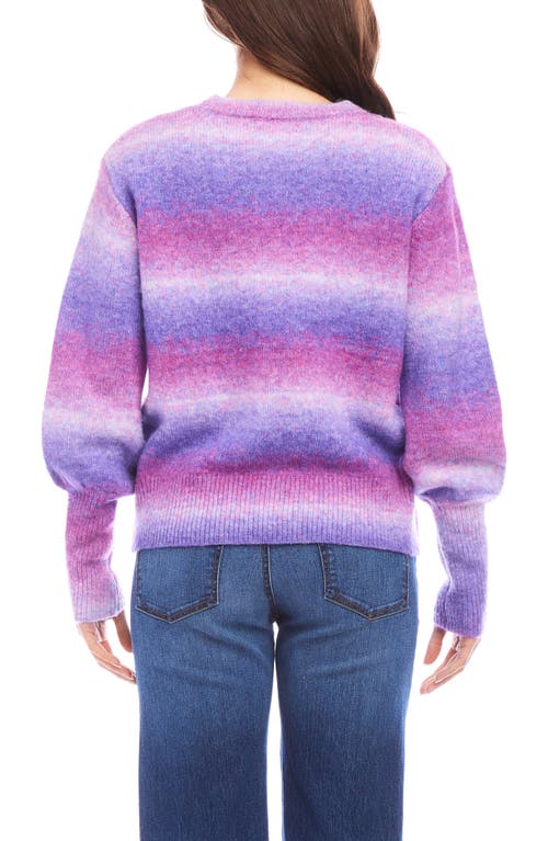 Shop Karen Kane Balloon Sleeve Sweater In Lavender