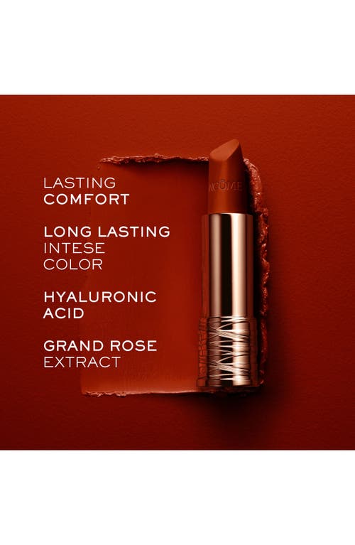 Shop Lancôme L'absolu Rouge Matte Lipstick In 196