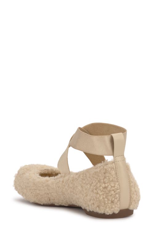 Jessica Simpson 'mandalaye' Leather Flat In Natural Brown