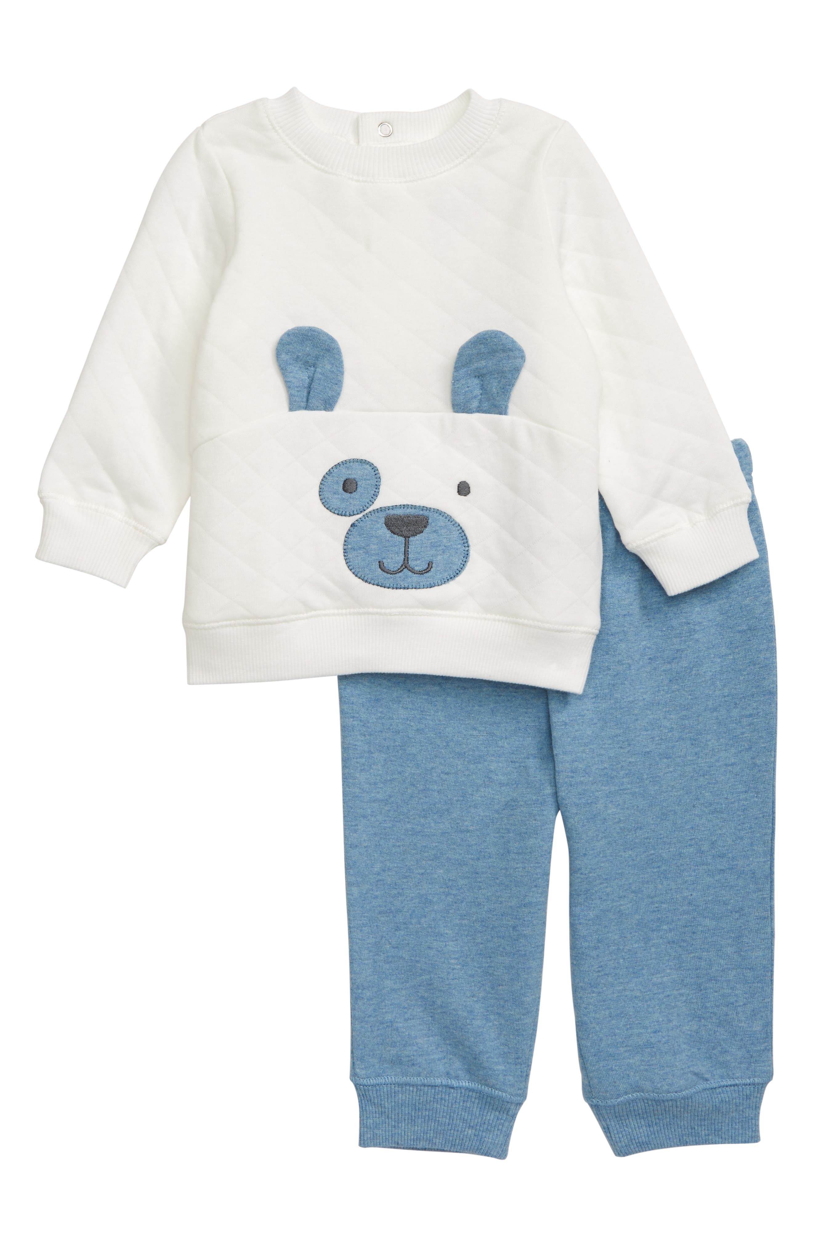 blue face baby sweatshirt