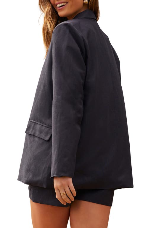 Shop Vici Collection Payton Standard Blazer In Indigo