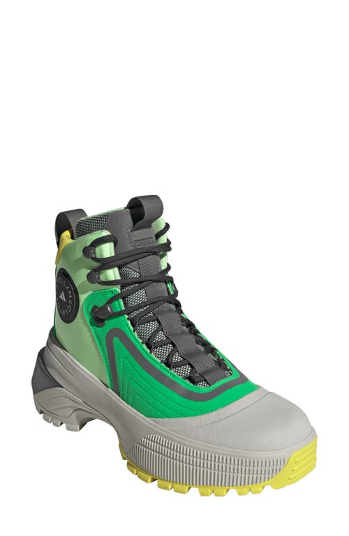 adidas by Stella McCartney Terrex Insulated Hiking Boot Solar Lime/Green/Pearl at Nordstrom,