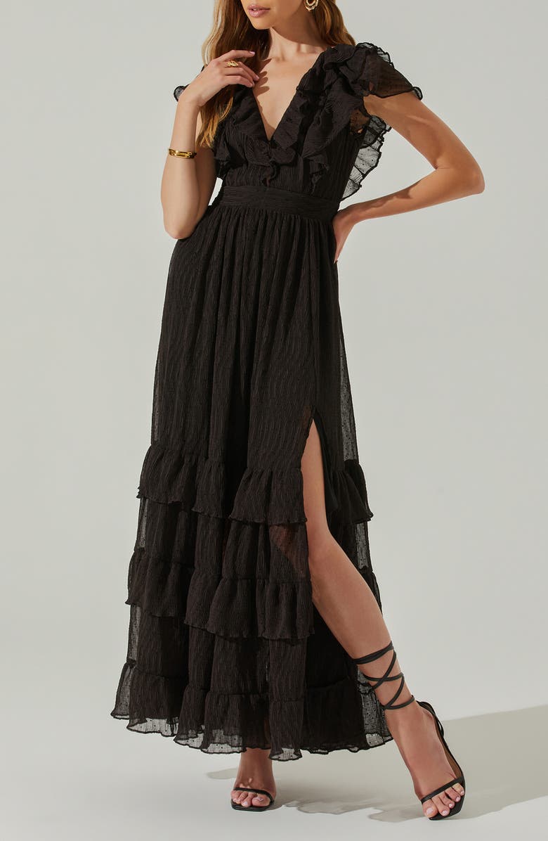 ASTR - Floral Chiffon Mini Dress main image 1
