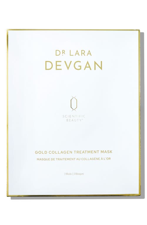 3-Pack Gold Collagen Treatment Mask