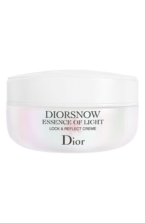 Diorsnow Essence of Light Lock & Reflect Cream Face Moisturizer at Nordstrom, Size 1.7 Oz