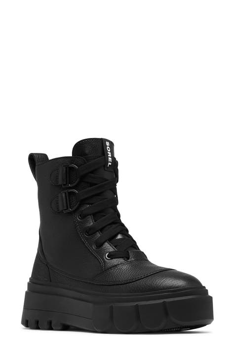 Caribou X Waterproof Leather Lace-Up Boot (Women)