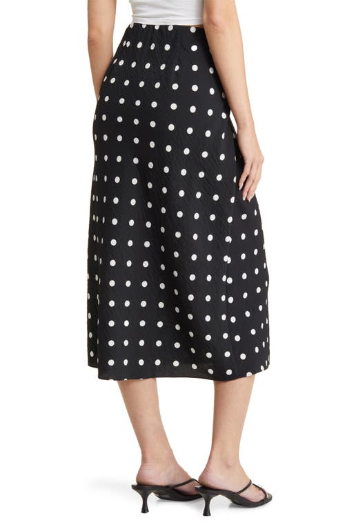 Madewell The Layton Midi Slip Skirt In True Black